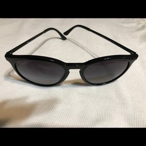 Ray Ban RB4274 Polarized sunglasses in black.